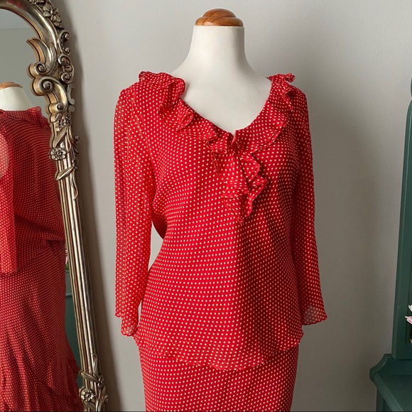 Vintage Adrianna Papell Set - Picture 4 of 6